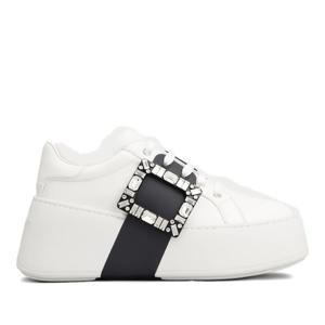 로저비비에 블루 플랫폼 솔 버클 스니커즈 RVW73729110 LXQ9996