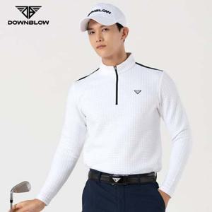 다운블로우 남자골프웨어반집업티셔츠 골프웨어 남성 남성상의 남자상의 남성티셔츠 골프티셔츠 반집업 반집업티셔츠