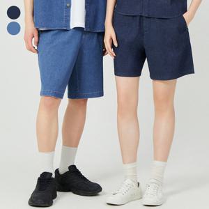 [게스(진)]유니 샴브레이 쇼츠 NP2W8901