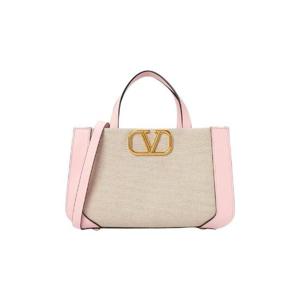 발렌티노 브이로고 시그니쳐 토트백 핑크 베이지 B0K96YJHMXZ