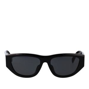 셀린느 블랙 렉탱귤러 풀 림 다크 렌즈 선글라스 CL40278U 01A