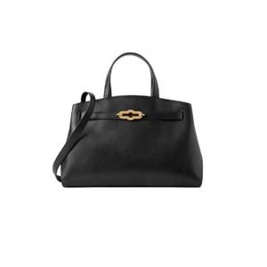 멀버리 하이 글로스 레더 스몰 핌리코 토트백 블랙 HH9624-615A100