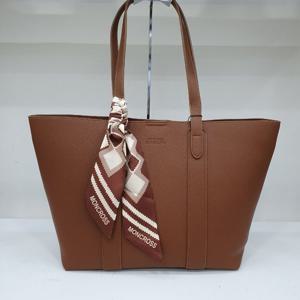 [몽크로스]스카프 매듭 포인트 숄더백 브라운 WT58107_SH