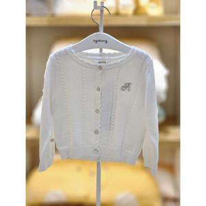 아가방 세이브존02 아이보리 면 가디건 웬디자수가디건 01s521451