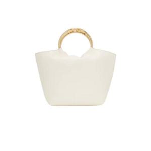 발렌티노 브이로고 스몰 탑 핸들백 아이보리 B0N18TLJ098