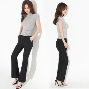 사방스판 부츠컷 슬랙스 OD-220423 부츠컷슬랙스