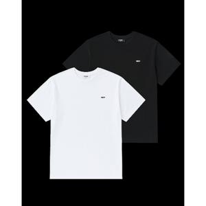 [널디] 스몰 로고 반팔 티셔츠 2PACK(25FW) PNEF25ST06 SMALL LOGO S S T-SHIRT 2PACK(25FW)