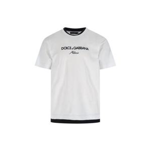 돌체앤가바나 반팔 티셔츠 G8ST6Z G7PCG W0800 White