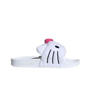 아디다스 x 헬로 키티 아딜렛 슬라이드 화이트 IG8419