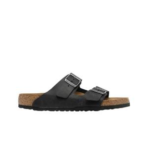 버켄스탁 애리조나 오일드 레더 블랙   레귤러 0752481