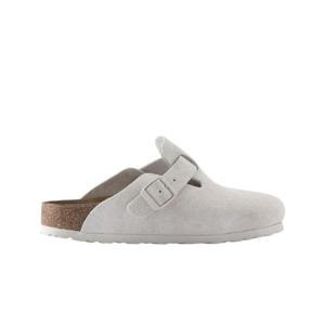 버켄스탁 보스턴 스웨이드 레더 앤티크 화이트   레귤러 1024731