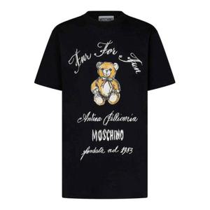 모스키노 반팔 티셔츠 071054411555 Black