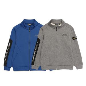 [내셔널지오그래픽키즈]N214KFT210 기모 트레이닝 풀집업 2 종택 1