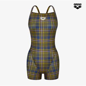 아레나 컨트리 체크 2부 반신 싱글 수퍼플라이백 A5FL1LH05 YEL