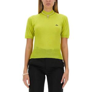 비비안웨스트우드 터틀넥 18030022 Y000QE401 Yellow