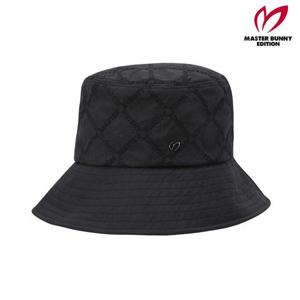 마스터바니  (421D3CP107) 여성 로고 자수 아가일 변형 버킷햇
