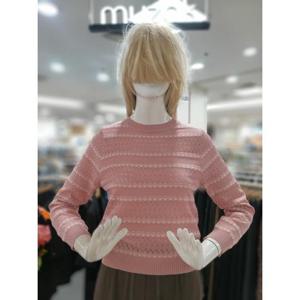 무자크 세이브존09 단가라 심플 니트 티 MP7WKT06