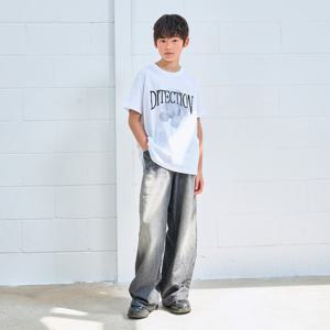 [유솔(아동)]UNI 워싱 맥시 와이드 데님 (3컬러) ULTJ25F04