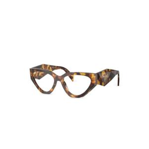 프라다 기하학 프레임 안경 PRC07V