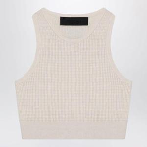 피어오브갓 민소매 티셔츠 192BT247222FW SH WHITE