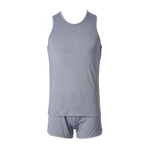 비너스  남성 폴리 잔체크 쟈가드 런닝트렁크세트(VMV4195VMP4195N)