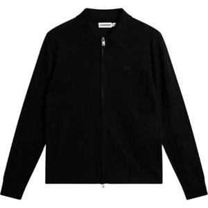 제이린드버그 집업 니트 FMKW135909999 BLACK DOM