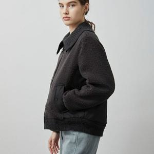 [올리비아로렌]MARIO부클 집업 점퍼VVBCL4W9451