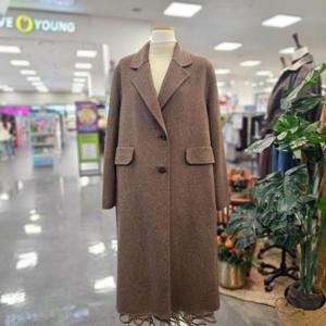 스테파니 HC07 퍼카라 롱 핸드메이드  코트 P25NJ5402P