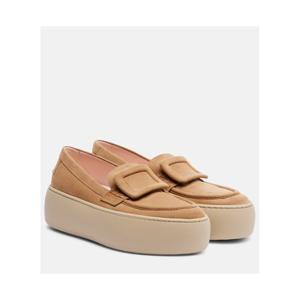 로저비비에 Viv Up 스웨이드 플랫폼 로퍼 P01108292