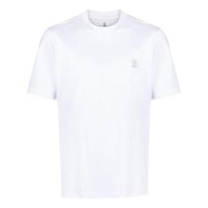 브루넬로 쿠치넬리 반팔 티셔츠 M0B138440 CK640 White