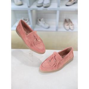 [코디엘루]가죽 스웨이드 태슬 로퍼 단화 2cm CDSP500981