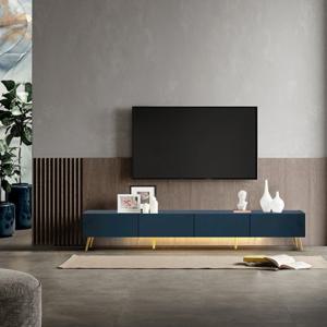 [더젠] 렉시아202 2000LED조명거실장2(LPM/LED조명/리모콘포함)