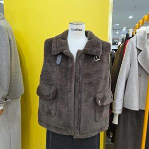 르피타 DP01 카라 포켓퍼조끼 L254UVOB06