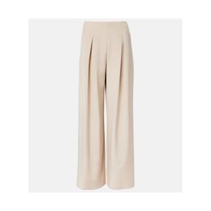 막스마라 Palude 플리츠 실크 블렌드 와이드 팬츠 P01124874