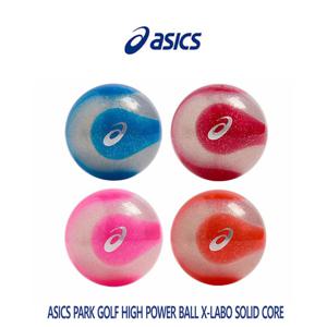 아식스 파크골프공 솔리드 코어 3피스 3283A270 오렌지