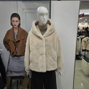 Ab.f.z DP01 인조밍크후드퍼자켓 AFA1HF05