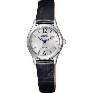 시티즌 익시드 익시드 에코 드라이브 에코 드라이브 EX2060-07A 여성용 라운드 블랙