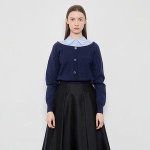 [린(의류)]셔츠배색 버튼 풀오버 (LGPOPA9900)