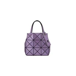 바오 바오 이세이 미야케 캐럿 핸드백 퍼플 AG610-81