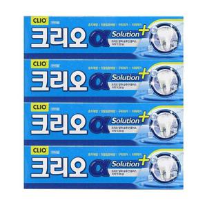 크리오 알파 솔루션 플러스 치약 120g 4입