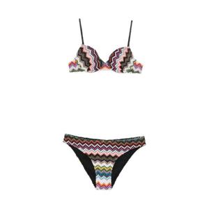 미쏘니 지그재그 패턴 비키니 세트 MC22SP01BR014F