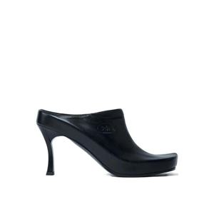 발렌시아가 데보스드 로고 힐 뮬 828335WB2Q0