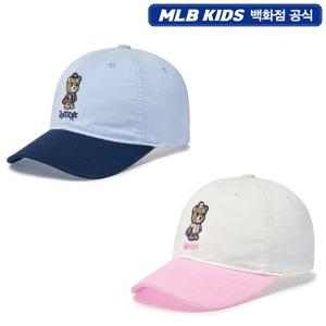 MLB키즈 메가베어 배색 볼캡 7ACPC026N