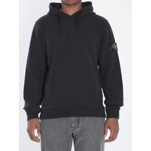 25FW 스톤 아일랜드 후드 티셔츠 K2S156100029S0A20V0029 BLACK DOM