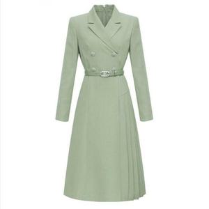 [미니멈]MARIO더블버튼 플리츠 원피스 MYAAWO2190