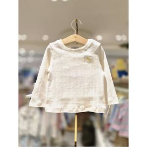 블루독베이비 10 26SS 신상(CR) 블루독 아일렛 티셔츠 (4611933005)