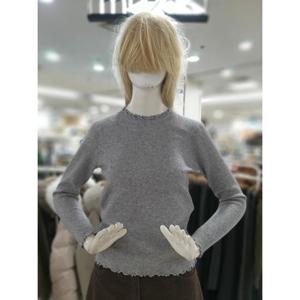 무자크 세이브존09 잔골지 슬림핏 니트 티 MP9WKT26