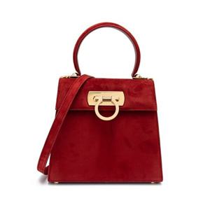 (명품) 페라가모 간치니 스몰 탑 핸들백 21 2193