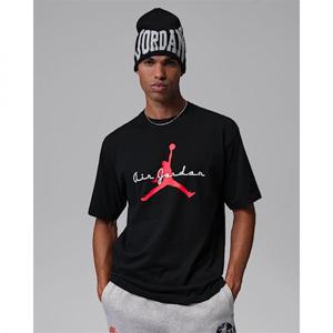 나이키 조던 브루클린 남성 그래픽 티셔츠 - 블랙화이트인프라레드 23 IF3034-010 274096