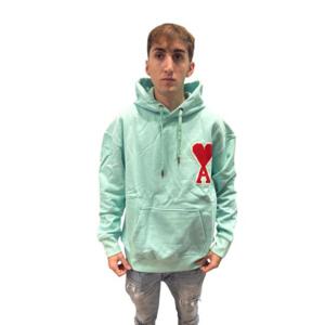 아미 후드 티셔츠 H19J038746 Green